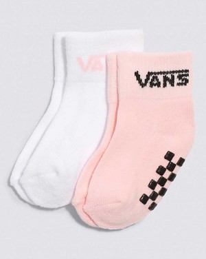 Vans Säugling Classic Drop V 2-Pack Socken Kinder Rosa | Österreich YKRLGN314