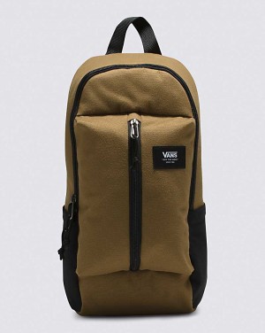 Vans Warp Sling Taschen Herren Braun | Österreich CAZXTF430