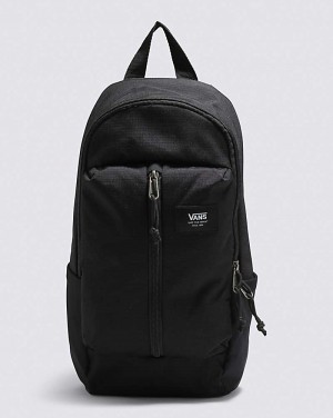 Vans Warp Sling Taschen Herren Schwarz | Österreich ECXAPW327