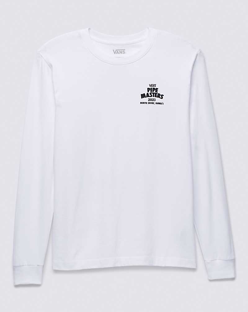 Vans 2023 Pipe Masters BFF Long Sleeve T-Shirt Damen Weiß | Österreich VIQGHW921