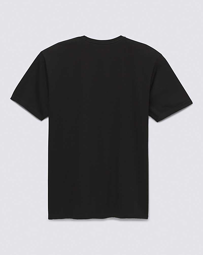 Vans Arched Line T-Shirt Herren Schwarz | Österreich RVCMQE359