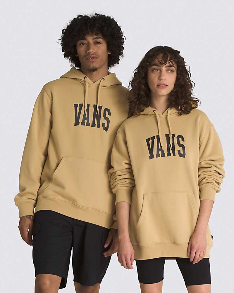 Vans Arched Pullover Hoodie Herren Gelb | Österreich FTSNGY748