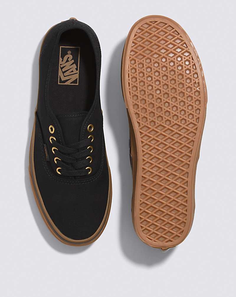 Vans Authentic Gum Schuhe Damen Schwarz | Österreich EGQPTD634