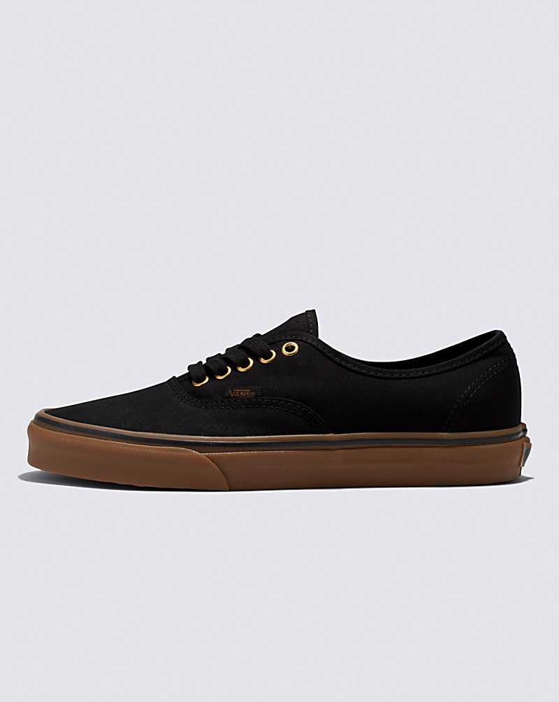 Vans Authentic Gum Schuhe Damen Schwarz | Österreich EGQPTD634