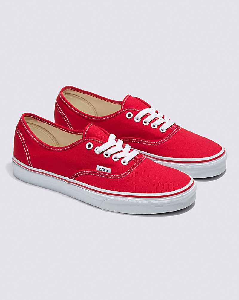 Vans Authentic Schuhe Damen Rot | Österreich VBLRKI690