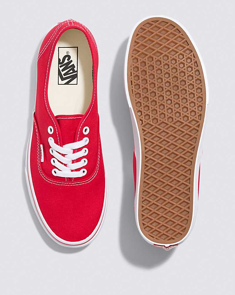 Vans Authentic Schuhe Damen Rot | Österreich VBLRKI690