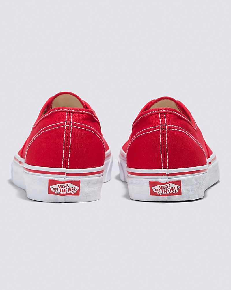 Vans Authentic Schuhe Damen Rot | Österreich VBLRKI690