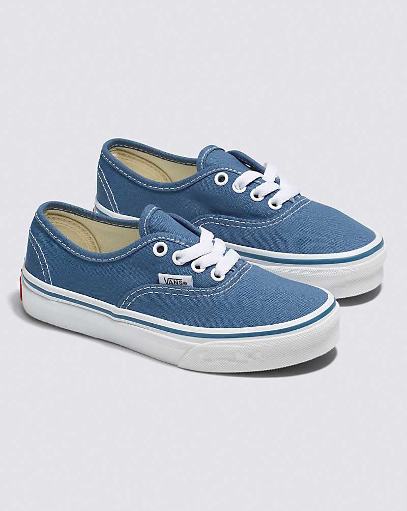 Vans Authentic Schuhe Kinder Navy Weiß | Österreich FCWRUO182