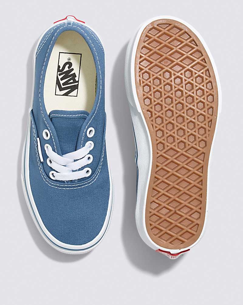 Vans Authentic Schuhe Kinder Navy Weiß | Österreich FCWRUO182