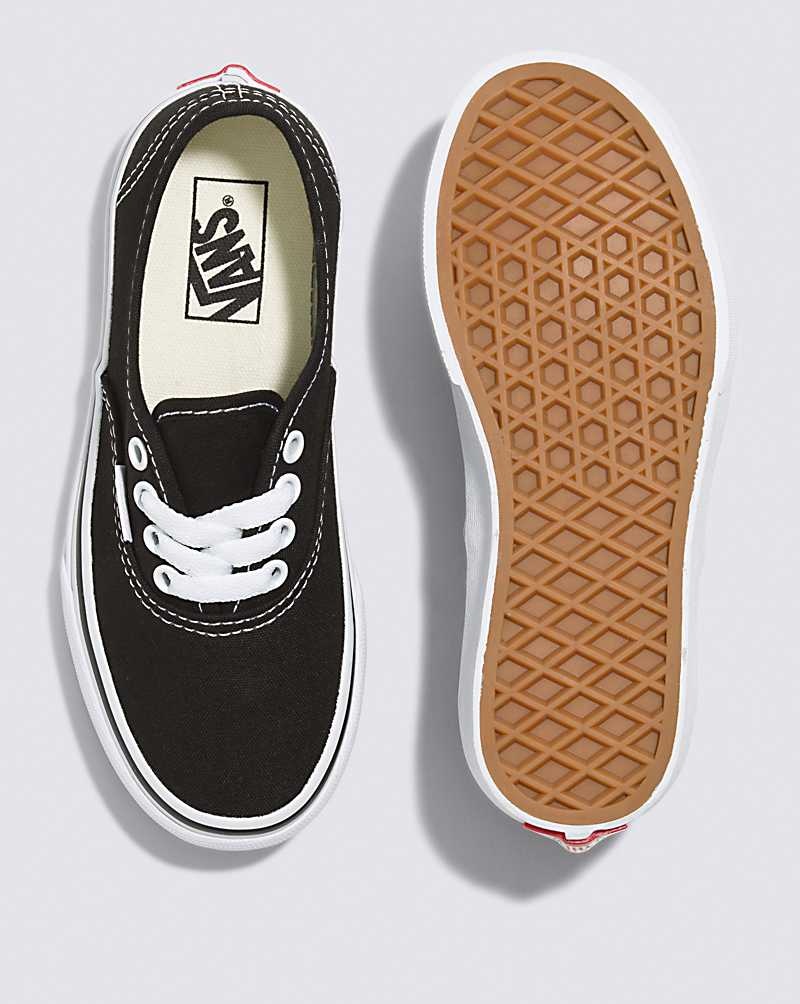 Vans Authentic Schuhe Kinder Schwarz Weiß | Österreich PRMZFQ640