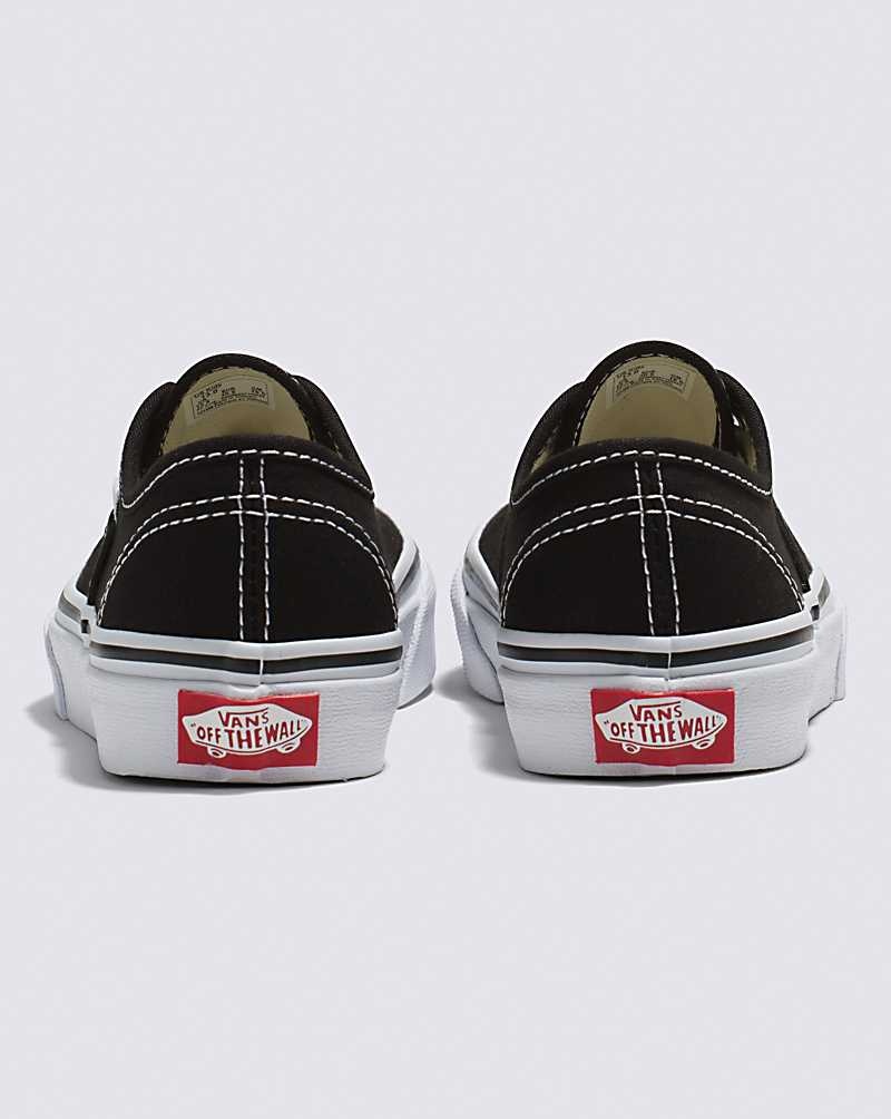 Vans Authentic Schuhe Kinder Schwarz Weiß | Österreich PRMZFQ640