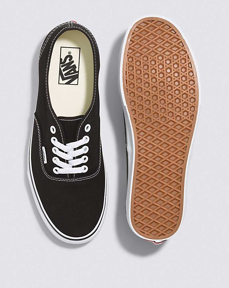 Vans Authentic Weite Schuhe Damen Schwarz Weiß | Österreich WLJCOV813