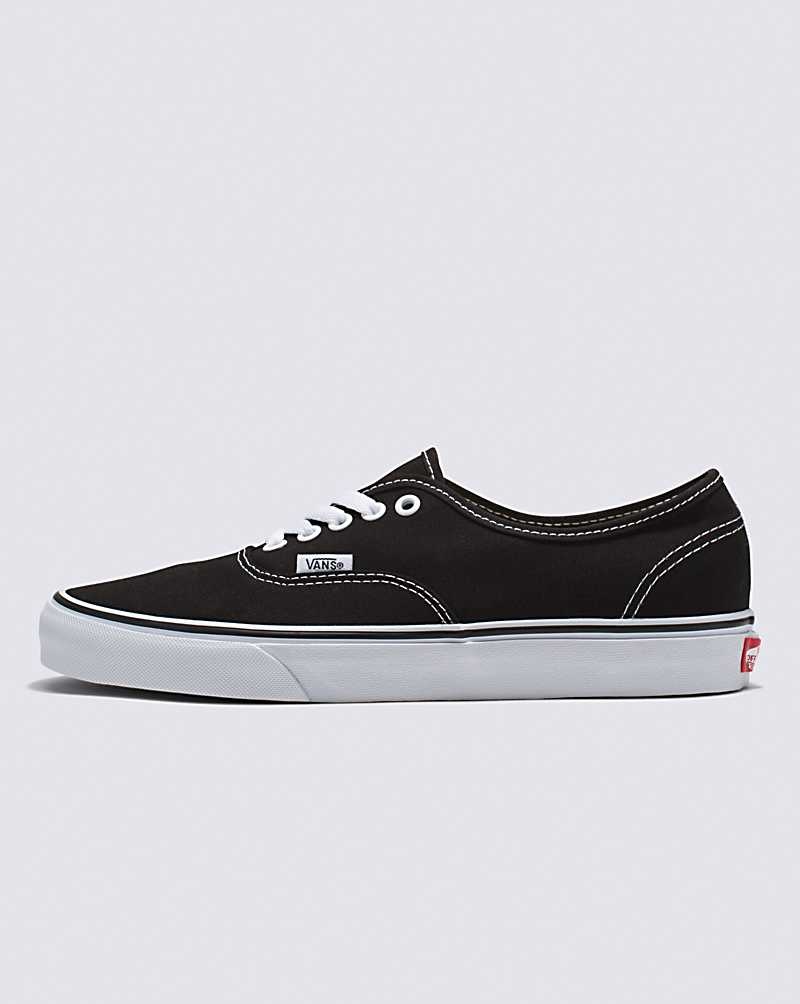 Vans Authentic Weite Schuhe Damen Schwarz Weiß | Österreich WLJCOV813