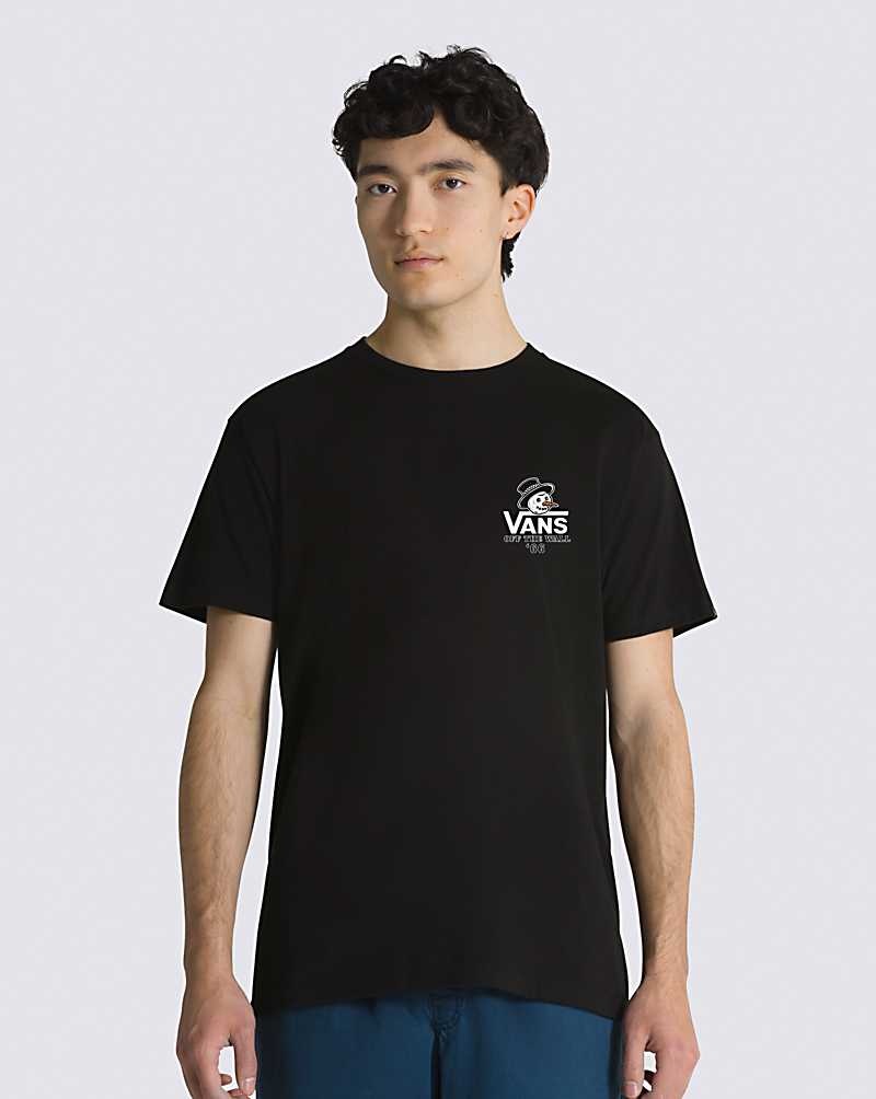 Vans Caught Up T-Shirt Herren Schwarz | Österreich TUHIFX527