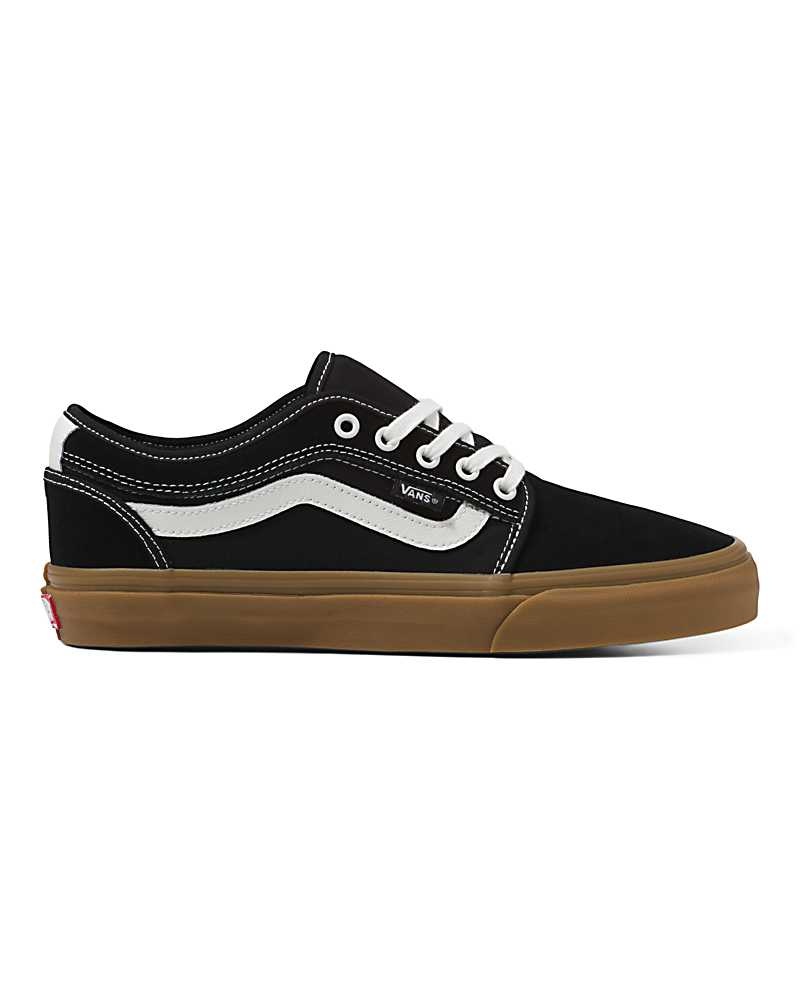 Vans Chukka Low Sidestripe Skateschuhe Damen Schwarz | Österreich XTLCUO378