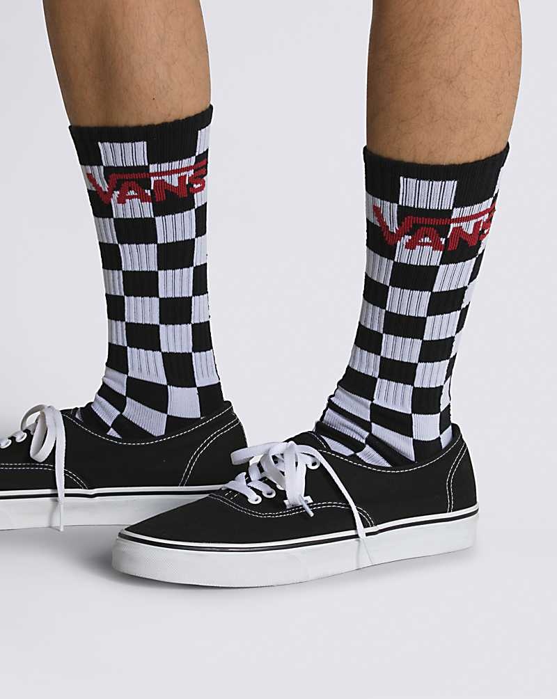 Vans Classic Crew 3-Pack Socken Damen Schwarz | Österreich NKVUTP708