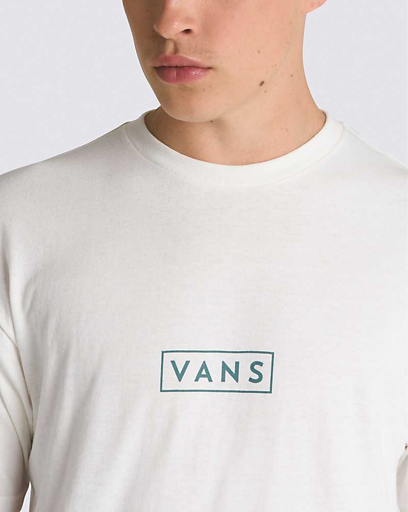 Vans Classic Easy Box T-Shirt Herren Weiß | Österreich BCQZOU943