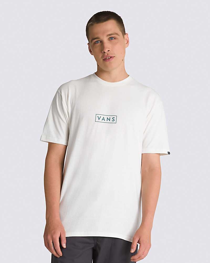 Vans Classic Easy Box T-Shirt Herren Weiß | Österreich BCQZOU943