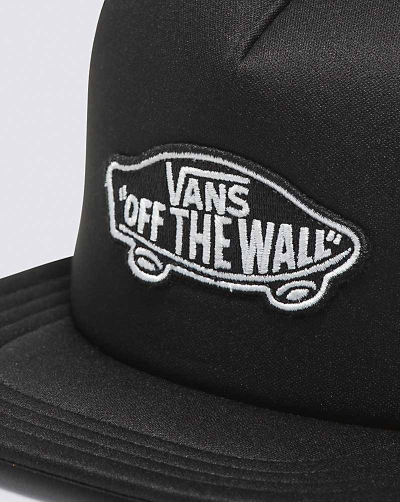 Vans Classic Patch Trucker Hüte Kinder Schwarz | Österreich GUNCBJ384