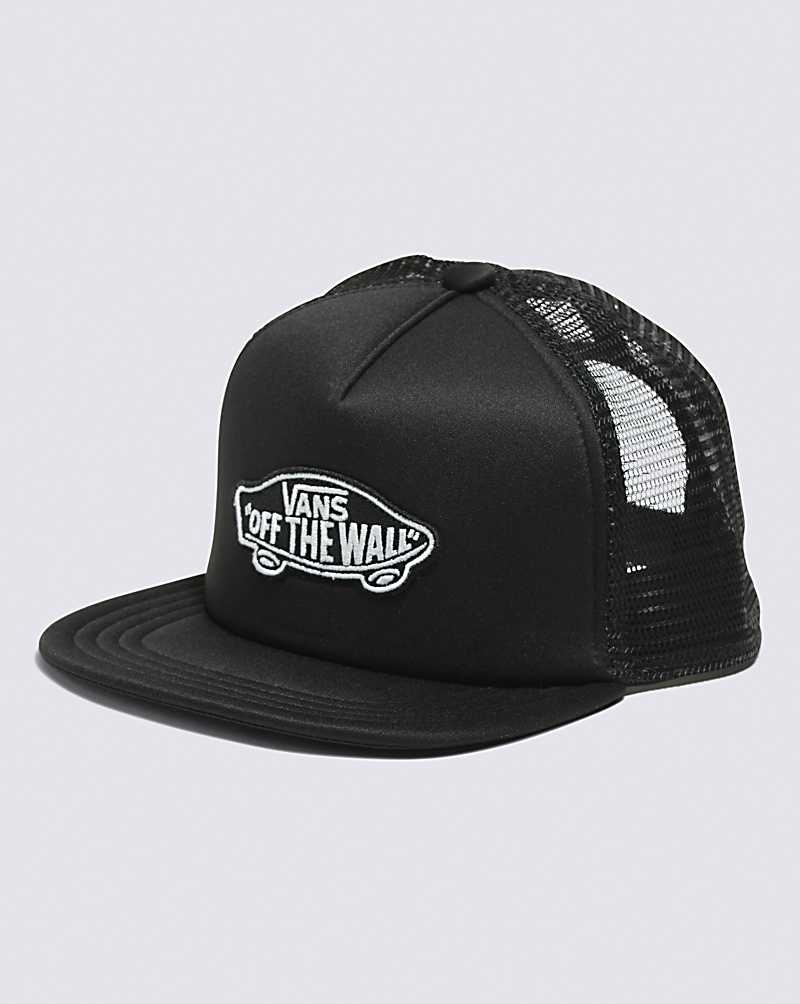 Vans Classic Patch Trucker Hüte Kinder Schwarz | Österreich GUNCBJ384