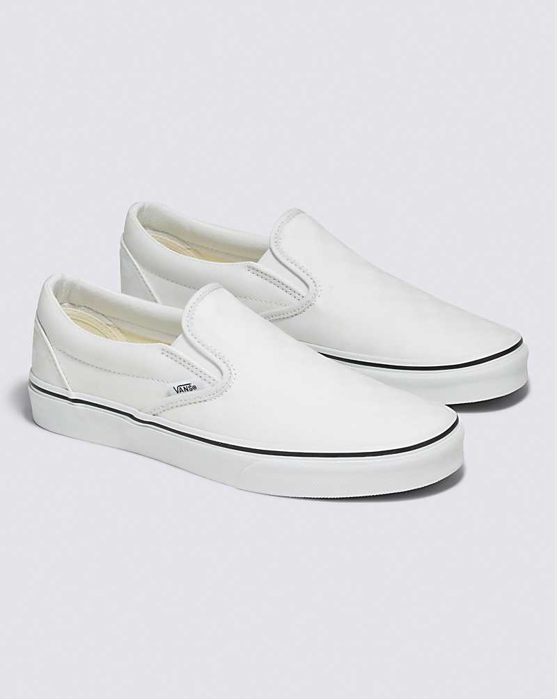 Vans Classic Slip-On Glow Checkerboard Schuhe Damen Weiß | Österreich YSZLAH761