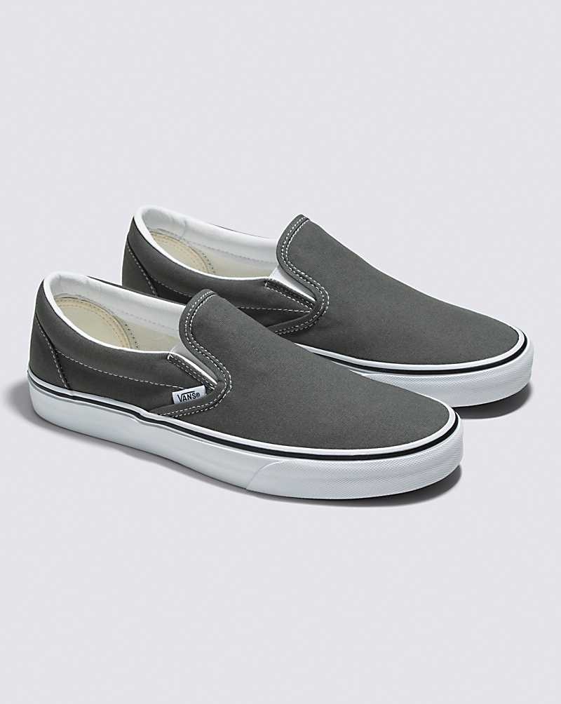 Vans Classic Slip-On Schuhe Damen Grau | Österreich HFZPKO057