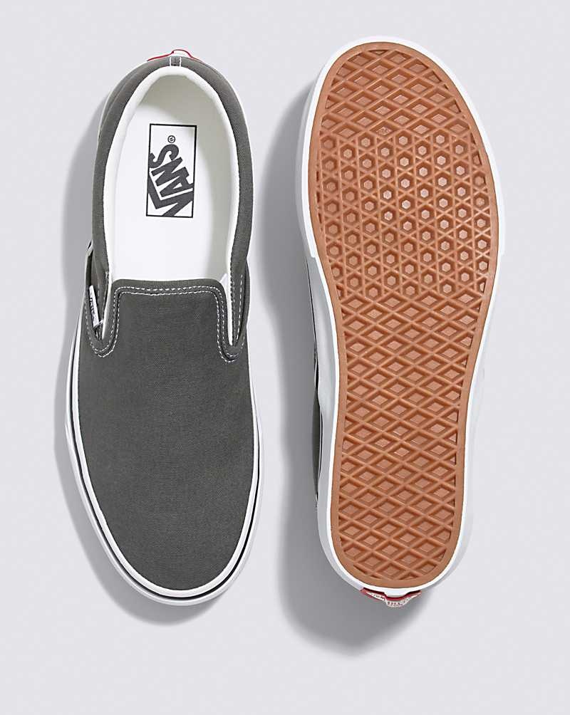 Vans Classic Slip-On Schuhe Damen Grau | Österreich HFZPKO057