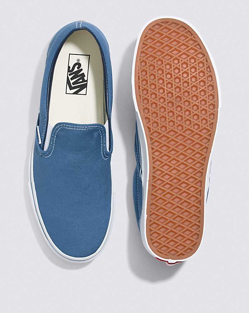 Vans Classic Slip-On Schuhe Damen Navy | Österreich AJHPEQ870