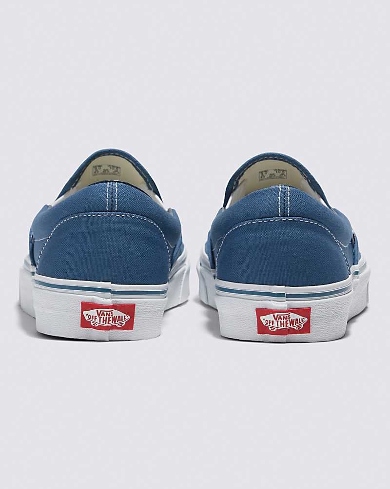 Vans Classic Slip-On Schuhe Damen Navy | Österreich AJHPEQ870