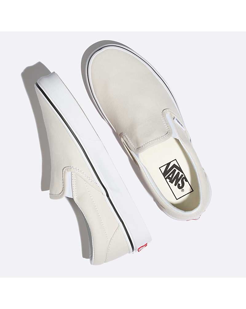 Vans Classic Slip-On Schuhe Damen Weiß | Österreich XEHTAI523