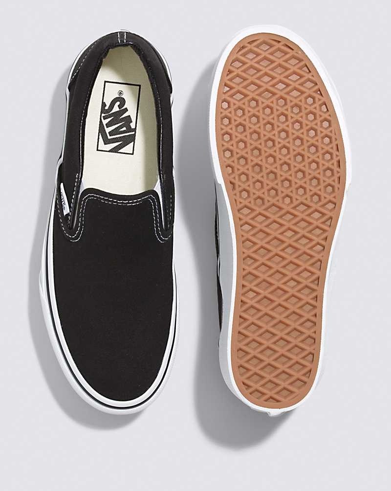 Vans Classic Slip-On Stackform Schuhe Damen Schwarz Weiß | Österreich RZYUHN463