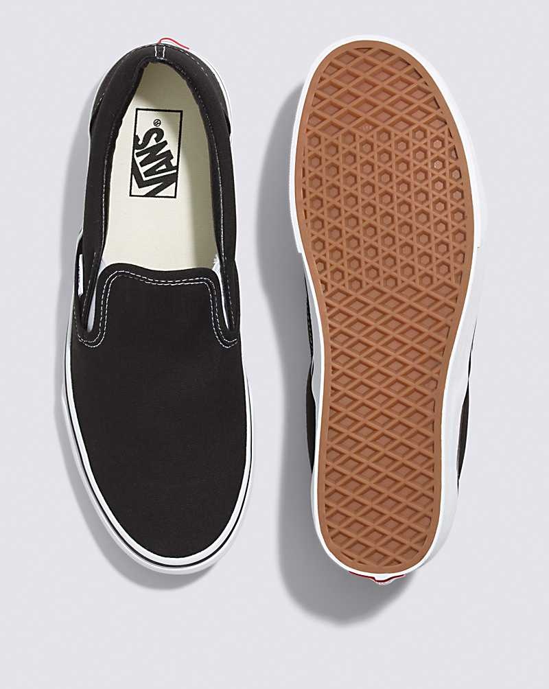 Vans Classic Slip-On Weite Schuhe Damen Schwarz | Österreich HSTJNP506