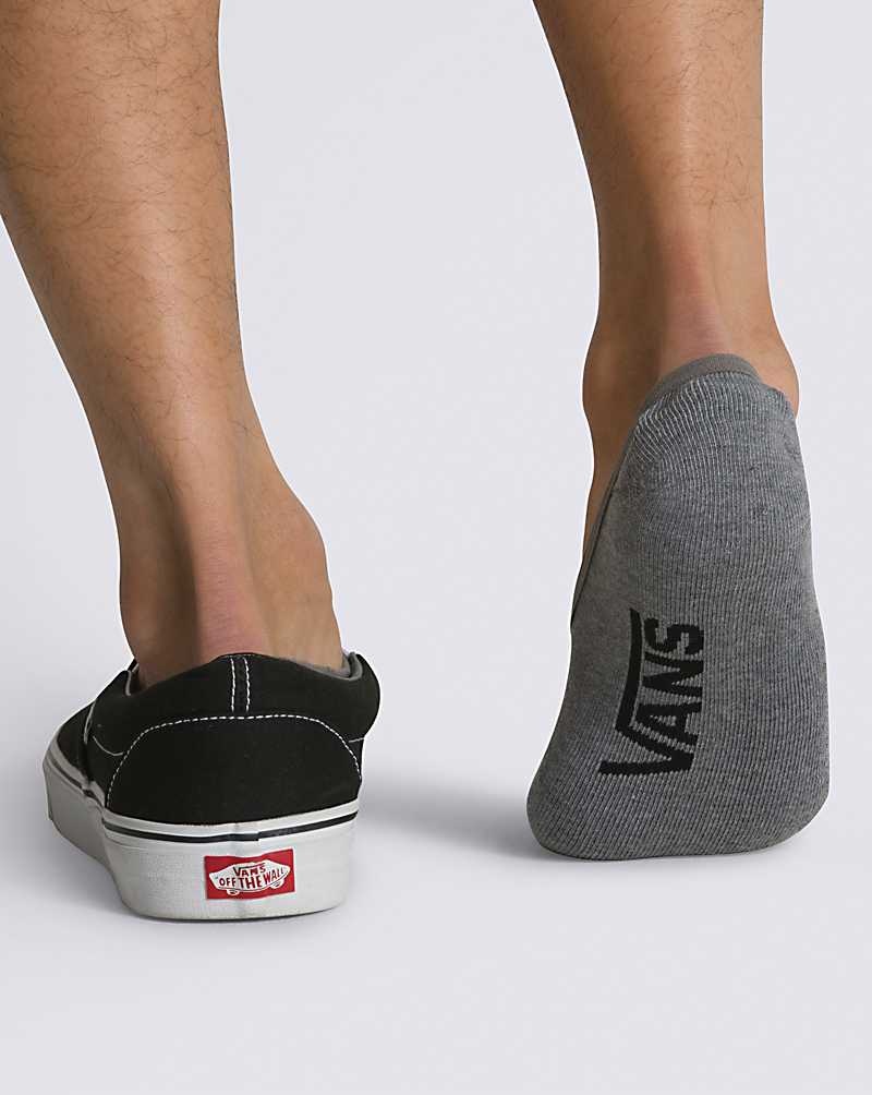 Vans Classic Super No Show 3-Pack Socken Herren Grau | Österreich PELTUQ638