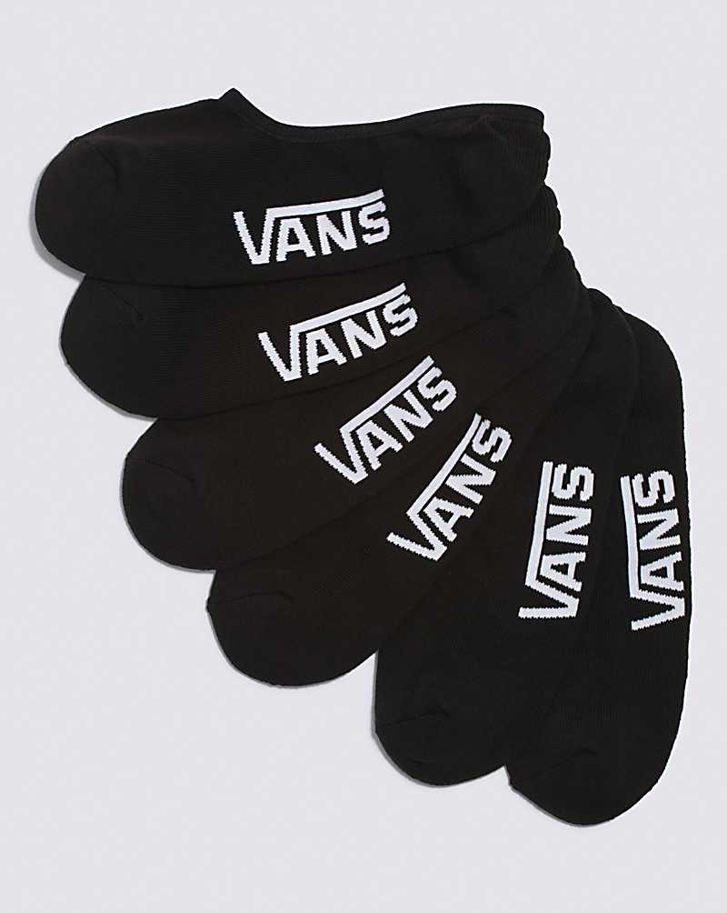 Vans Classic Super No Show 3-Pack Socken Herren Schwarz | Österreich KGNTSR380