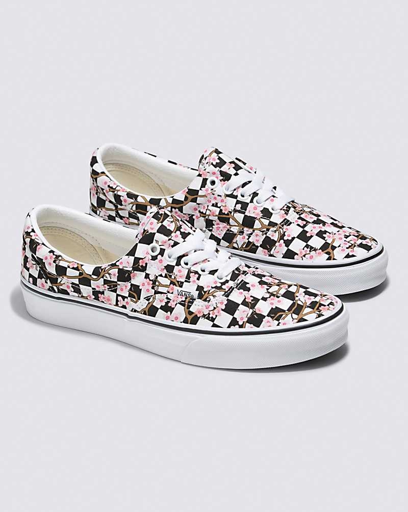 Vans Customs Cherry Blossom Checkerboard Era Schuhe Herren Mehrfarbig | Österreich MUPIKQ472