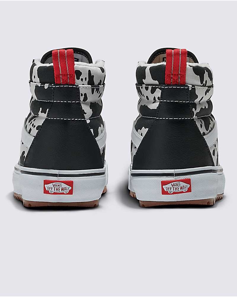 Vans Customs Cow Print Sk8-Hi MTE-1 Schuhe Herren Schwarz Weiß | Österreich WIVNCB734