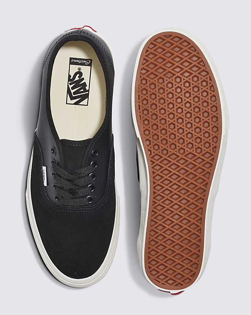 Vans Customs Elevated Authentic Schuhe Herren Schwarz | Österreich QADSWC071