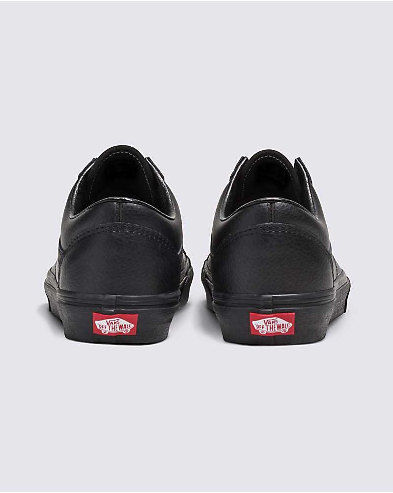 Vans Customs Elevated Leder Old Skool Schuhe Damen Schwarz | Österreich IKVEMD649