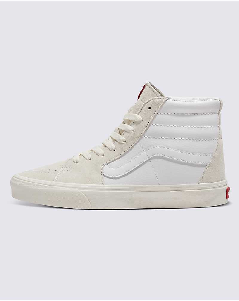 Vans Customs Elevated Marshmallow Sk8-Hi Schuhe Herren Weiß | Österreich DZUNJE540