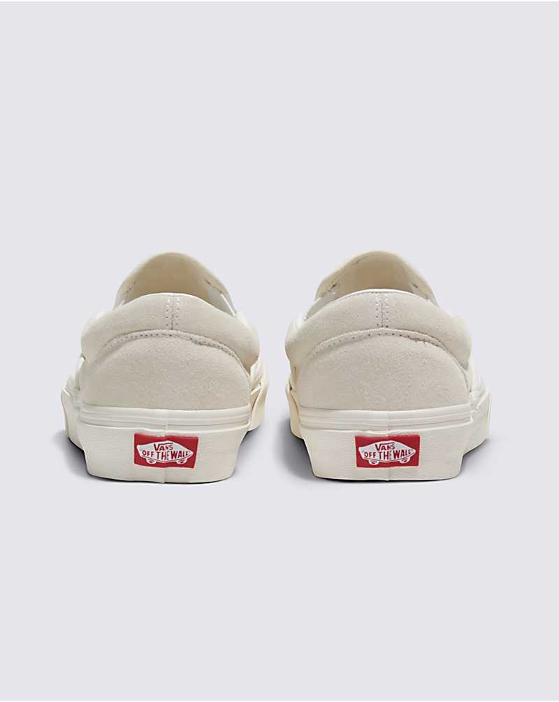 Vans Customs Elevated Marshmallow Wildleder Slip-On Schuhe Damen Weiß | Österreich RBDXGF857