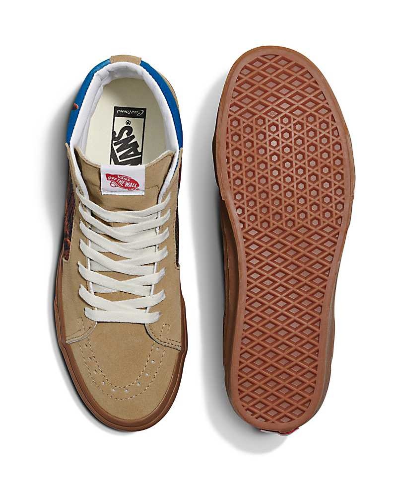 Vans Customs Image Library Desert Sk8-Hi Schuhe Herren Braun | Österreich TUKCHZ923