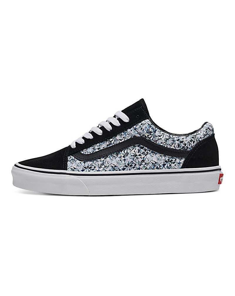 Vans Customs Image Library Diamond Old Skool Schuhe Herren Schwarz | Österreich IRDXUK648