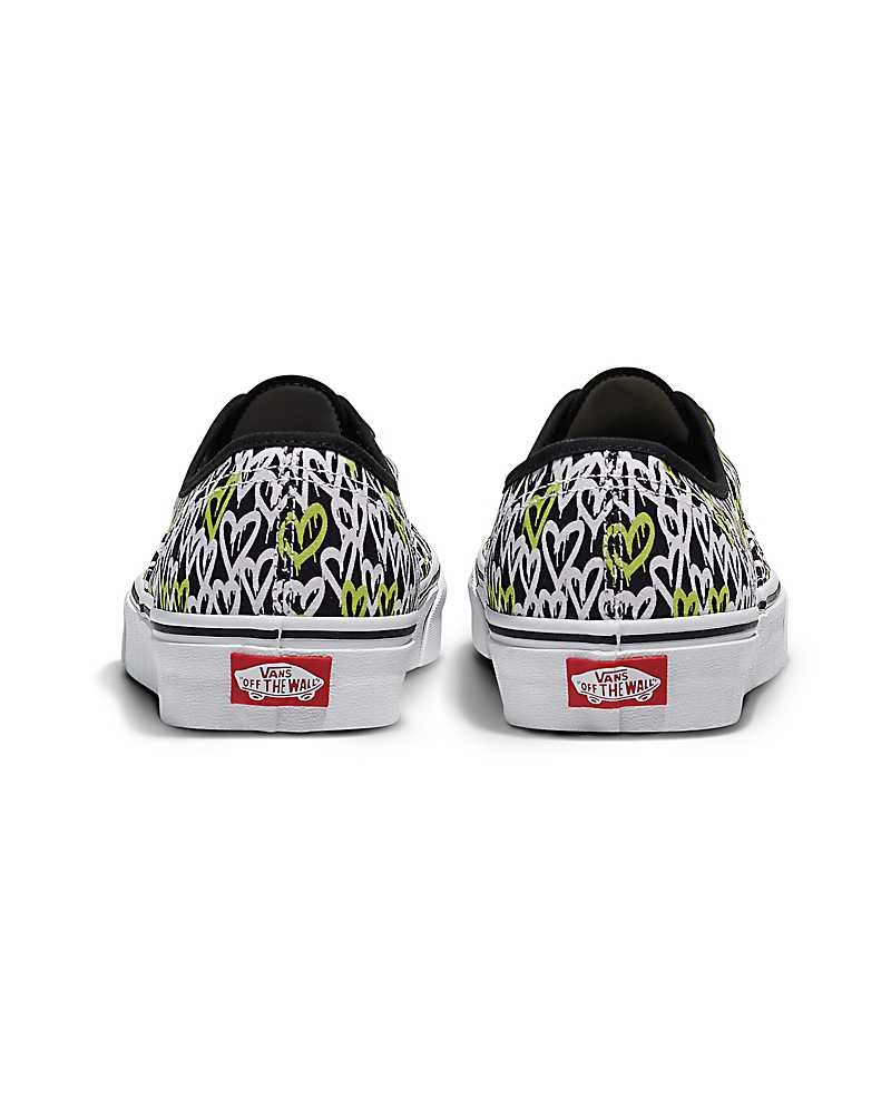 Vans Customs Image Library Graffitti Hearts Authentic Schuhe Damen Mehrfarbig | Österreich PDMTXL298