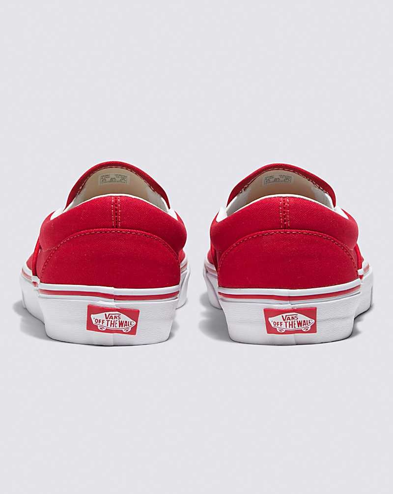 Vans Customs Rennfahrer Slip-On Weite Schuhe Damen Rot | Österreich CUFIRN681