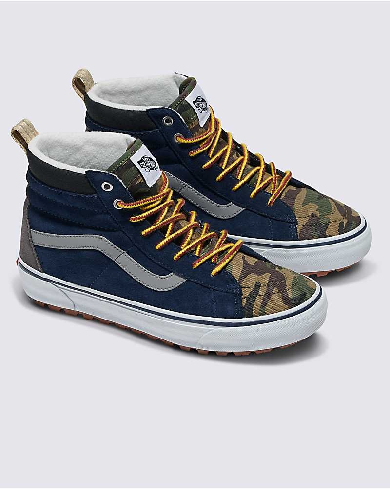 Vans Customs Sk8-Hi MTE-1 Schuhe Damen Navy | Österreich GKTJAB325