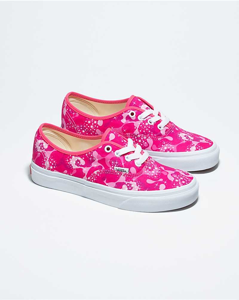 Vans Customs Sparkle Swirl Authentic Weite Schuhe Damen Rosa | Österreich QAEGBS253