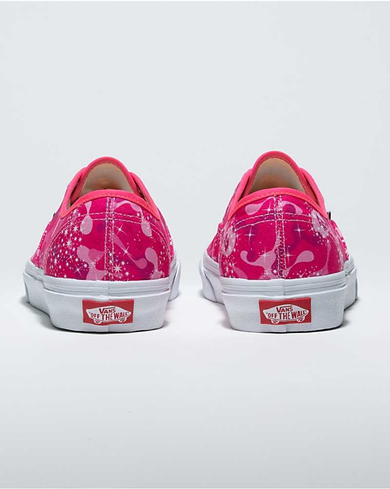 Vans Customs Sparkle Swirl Authentic Weite Schuhe Damen Rosa | Österreich QAEGBS253