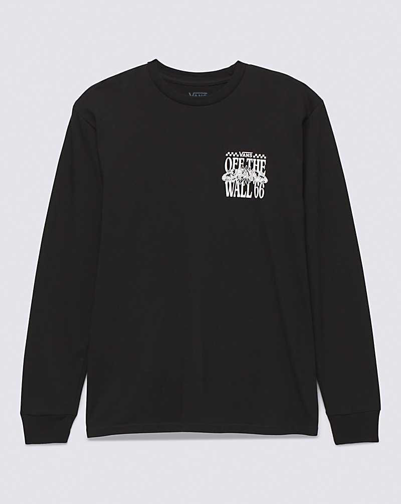 Vans Demo Derby Long Sleeve Hemd Herren Schwarz | Österreich SPJIXT527