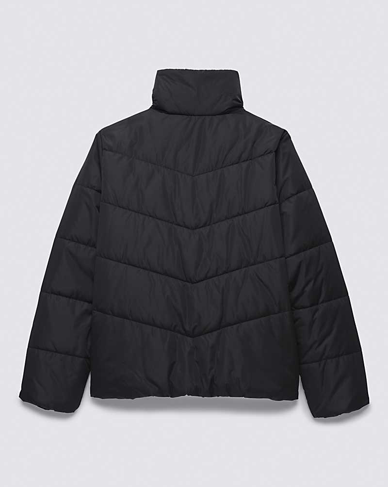 Vans Foundry Puffer MTE-1 Jacke Damen Schwarz | Österreich AFNQMP564