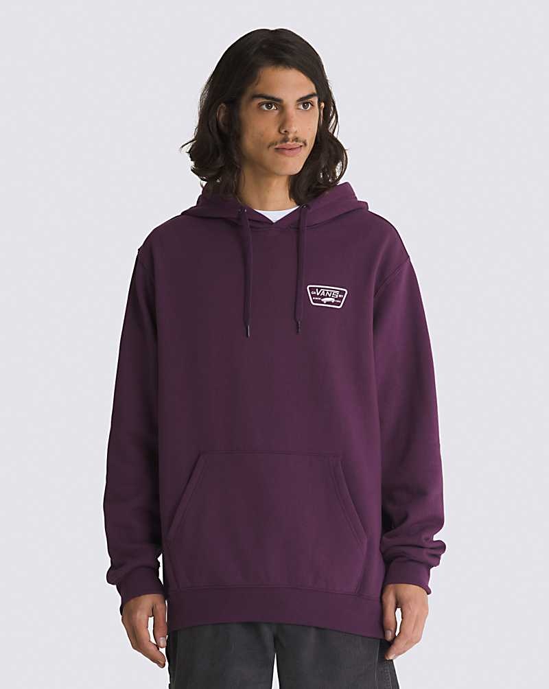 Vans Full Patched Pullover Hoodie Herren Bordeaux | Österreich QZGWUL243